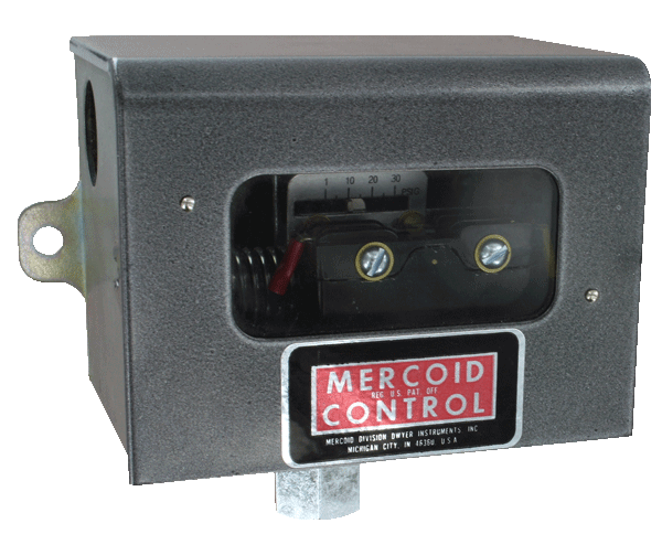 Dwyer Diaphragm Operated Pressure Switch, Series AP